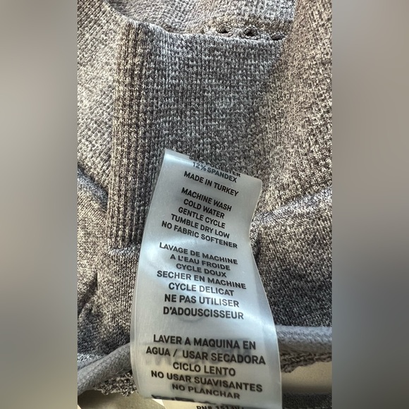 GOOD AMERICAN Seamless Bralette in Heather Gray Size XS/S (0-1) - Picture 5 of 6